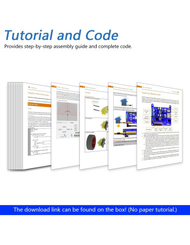 Kit Coche Inteligente Freenove para Raspberry Pi 5/4B/3B+ - Modo Video/Radar