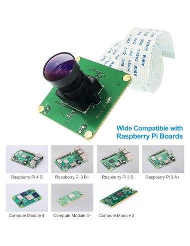 Módulo de Cámara Innomaker GS IMX296 para Raspberry Pi 1.58MP