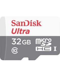 Tarjeta MicroSD SanDisk Ultra 32GB UHS-I Clase 10 para Raspberry Pi 2