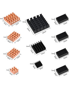 Disipadores GeeekPi para Orange Pi 5/5B/5 Plus - 11 Piezas 2