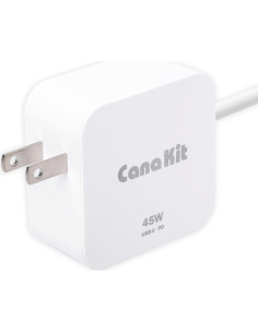 Fuente de Poder 45W CanaKit para Raspberry Pi 5 con Caja y Disipador 2