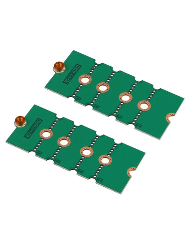 Adaptador M.2 NGFF NVMe ZDE ZP526 2PCS Extensión Ajustable