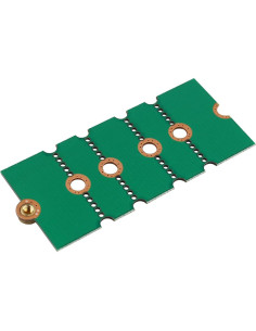 Adaptador M.2 NGFF NVMe ZDE ZP526 2PCS Extensión Ajustable 2