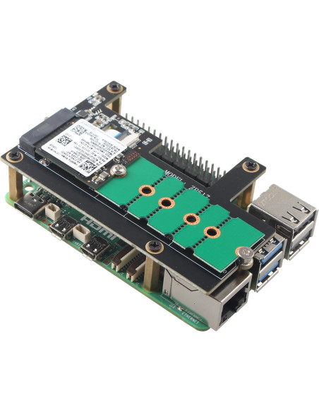Adaptador M.2 NGFF NVMe ZDE ZP526 2PCS Extensión Ajustable