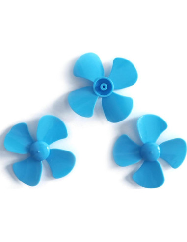 Palas de Hélice Wurenji 10 Piezas 2mm Mezcla de Colores