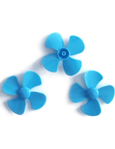 Palas de Hélice Wurenji 10 Piezas 2mm Mezcla de Colores