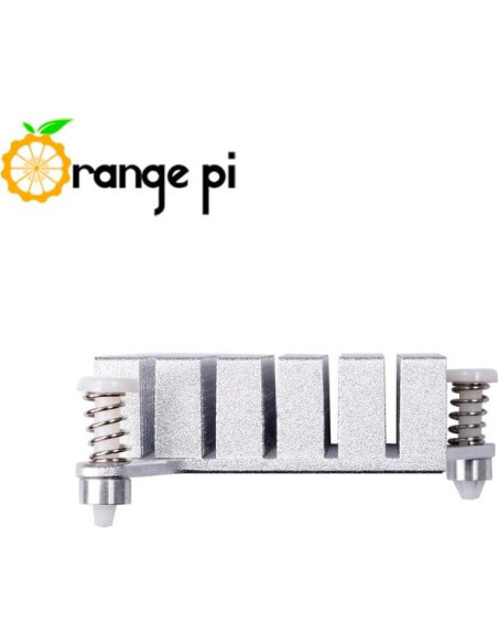 Disipador de Aluminio Orange Pi 5 Plus 50mm x 46mm x 12.6mm