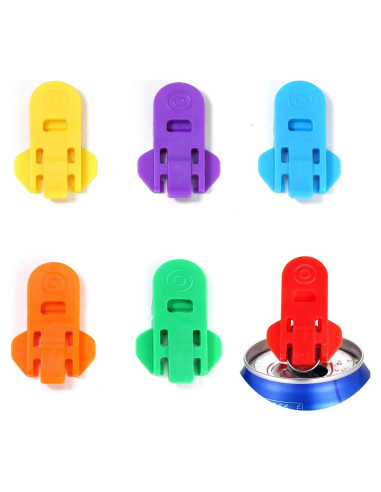 Abre Latas Manual HANCELANT 6 Pack Colorido para Bebidas