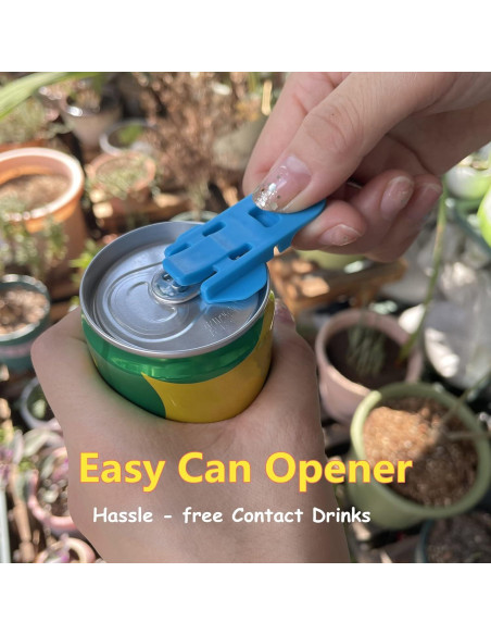 Abre Latas Manual HANCELANT 6 Pack Colorido para Bebidas