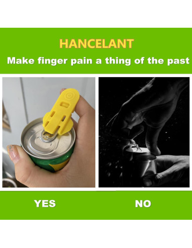 Abre Latas Manual HANCELANT 6 Pack Colorido para Bebidas