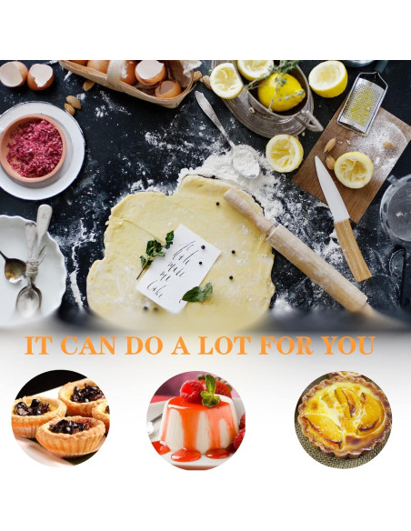 Moldes para Tartas RICHSC-PAN 12 PCS Antiadherentes 7.6 cm Moldes para Tartas RICHSC-PAN 12 PCS Antiadherentes 7.6 cm