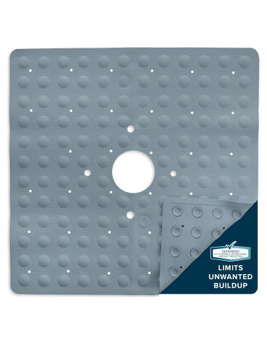 Alfombrilla de Ducha Antideslizante SlipX Solutions 53.34 cm Gris