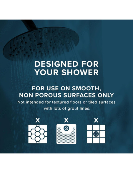 Alfombrilla de Ducha Antideslizante SlipX Solutions 53.34 cm Gris