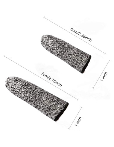 KIT JADE 12 PCS Protectores de Dedos Resistentes a Cortes