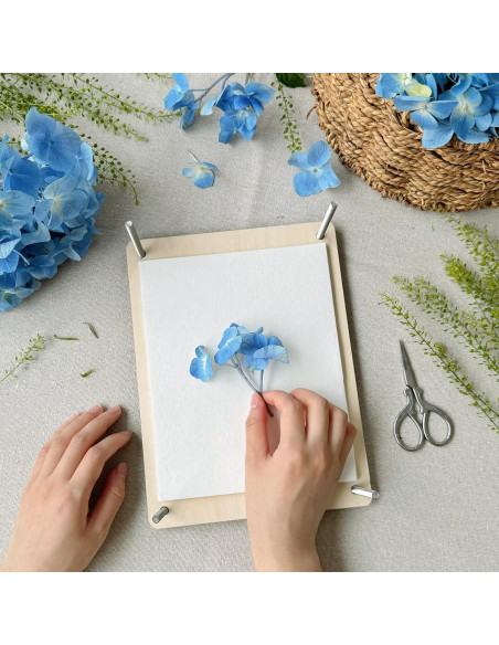 Papel Absorbente para Prensado de Flores Happinit 100 Hojas