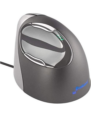 Ratón Vertical Evoluent VM4R Ergonómico con Cable USB 204g