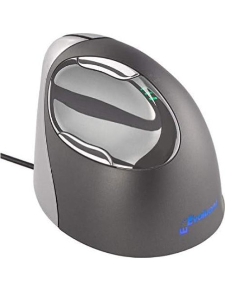 Ratón Vertical Evoluent VM4R Ergonómico con Cable USB 204g