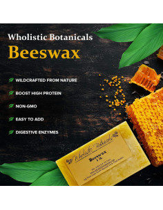 Cera de Abejas Orgánica 0.45 kg - Wholistic Botanicals 2