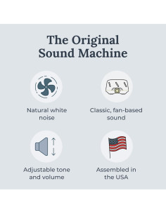 Máquina de Ruido Blanco Yogasleep Dohm Verde 14x10cm 2