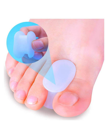 Separadores de Dedos Ortopédicos Povihome - 10 Piezas Talla L