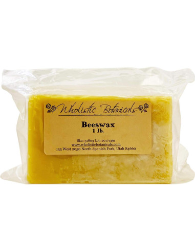 Cera de Abejas Orgánica 0.45 kg - Wholistic Botanicals