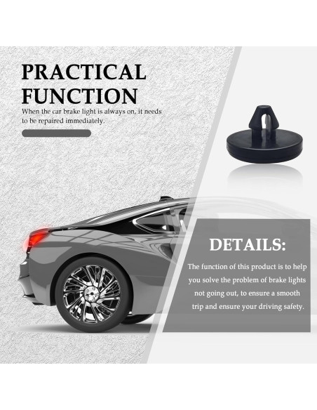 Almohadilla de Parada del Pedal de Freno Stacool 4PCS