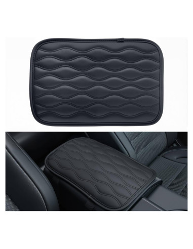 Funda Reposabrazos Auto Amiss Universal Impermeable Negro