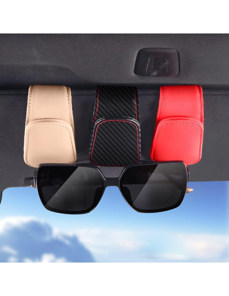 Soporte Magnético para Gafas AICEL Negro de Cuero Soporte Magnético para Gafas AICEL Negro de Cuero