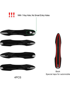 Cubiertas de Manija Exterior CKE para Toyota Camry 2018-2025 2