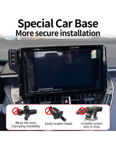 Soporte para teléfono de coche YEGZA para Toyota Corolla 2020-2025 2