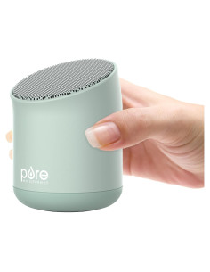 Máquina de Sonido Calmante Pure Enrichment Wave Mini Zen - 6 Sonidos Relajantes, Portátil, Verde Tranquilo