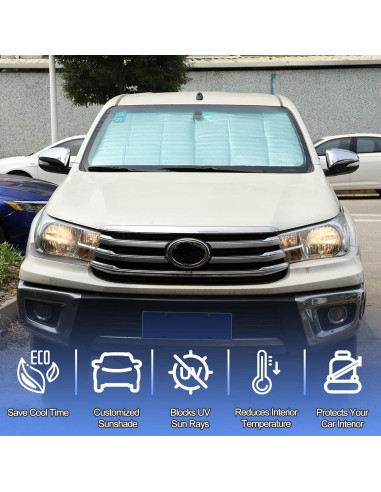 Protector Solar Parabrisas Toyota Hilux 2005-2021 Qiosreui