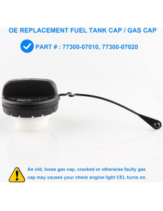 Tapa de Gas Reemplazo Allmotorparts para Toyota Lexus 77300-07010 2