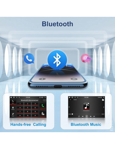 Estéreo de Coche Android 9" METEESER para Toyota Corolla 1991-1997