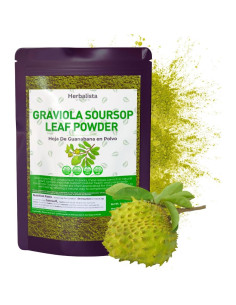 Polvo de Hoja de Guanábana 170g Herbalista - 100% Natural 2