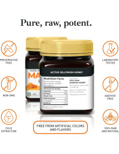 Miel de Manuka Cruda 500g Good Natured MGO 100+ NPA 6+ 2