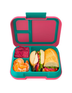 Bentgo Pop Caja de Almuerzo 5 Tazas Coral Teal a Prueba de Fugas