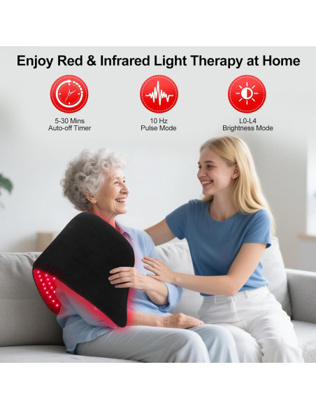 Almohadilla Terapia Luz Roja LOVTRAVEL 80x30cm 36W Almohadilla Terapia Luz Roja LOVTRAVEL 80x30cm 36W