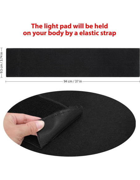 Almohadilla Terapia Luz Roja LOVTRAVEL 80x30cm 36W Almohadilla Terapia Luz Roja LOVTRAVEL 80x30cm 36W