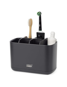 Soporte para Cepillos de Dientes Joseph Joseph Easy-Store Grande Negro