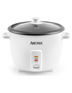 Olla Arrocera Aroma ARC-368NG 4 Qt Blanca 16 Tazas Cocidas