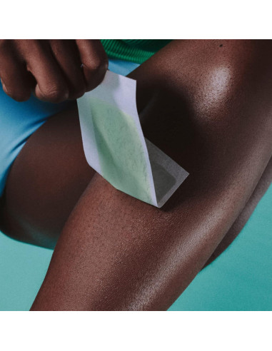 Kit de Cera Billie para Cuerpo y Axilas - 36 Tiras + Toallitas