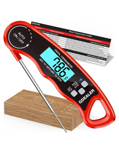 Termómetro Digital de Carne GDEALER Impermeable 300C Rápido