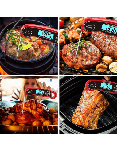 Termómetro Digital de Carne GDEALER Impermeable 300C Rápido