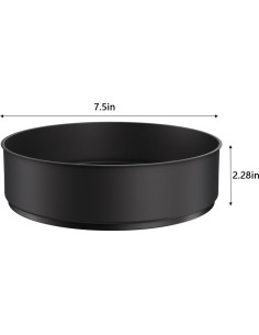 Estante Giratorio VAEHOLD de Acero Inoxidable 19 cm Negro 2