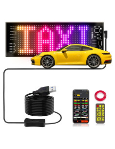 Cartel LED Publicitario SUNLINKCO 20x18 cm Control APP