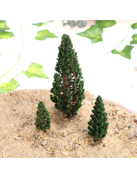 Árboles de Pino Miniatura Gatuida 8 Piezas 8.5-15cm Árboles de Pino Miniatura Gatuida 8 Piezas 8.5-15cm