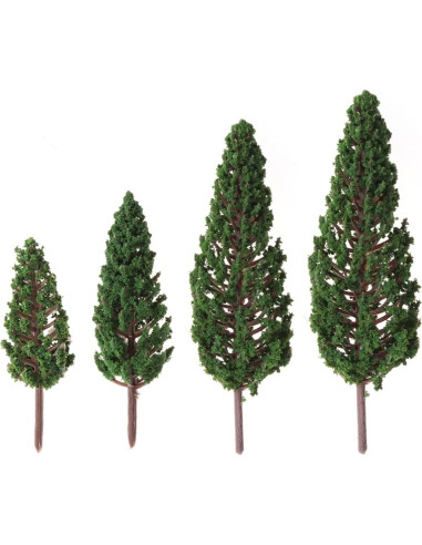 Árboles de Pino Miniatura Gatuida 8 Piezas 8.5-15cm
