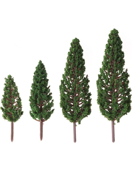 Árboles de Pino Miniatura Gatuida 8 Piezas 8.5-15cm Árboles de Pino Miniatura Gatuida 8 Piezas 8.5-15cm