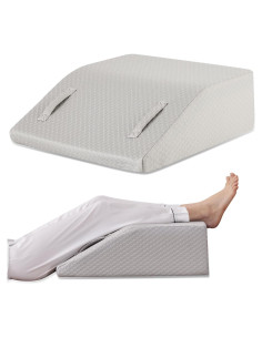 Almohada de Elevación de Piernas Ruqmuis 15.24cm Espuma Gris